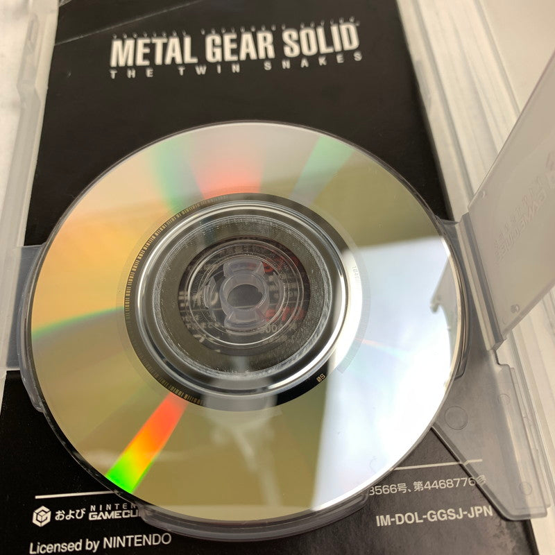 【中古品】 Nintendo GAME CUBE GC ニンテンドー ゲーム キューブ ソフト メタルギア ソリッド：ザ・ツインスネークス 023-260626-mh-12-fuz 万代Net店