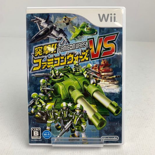 【中古品】 Nintendo Wii ニンテンドー ウィー ソフト 突撃!!ファミコンウォーズVS [CERO区分_B / 12歳以上対象] 023-260626-mh-14-fuzh 万代Net店