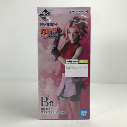 【中古品】 開封品 一番くじ NARUTO-ナルト- 疾風伝 風影奪還編 B賞 春野サクラ MASTERLISE フィギュア 051-260628-mh-20-fuzh 万代Net店
