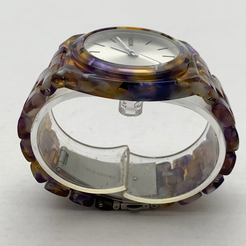 【中古品】【メンズ】 NIXON ニクソン クォーツ腕時計 A327-1116 タイムテラーアセテートウォーターカラー 198-260627-gm-32-fuz カラー：マルチカラー 万代Net店
