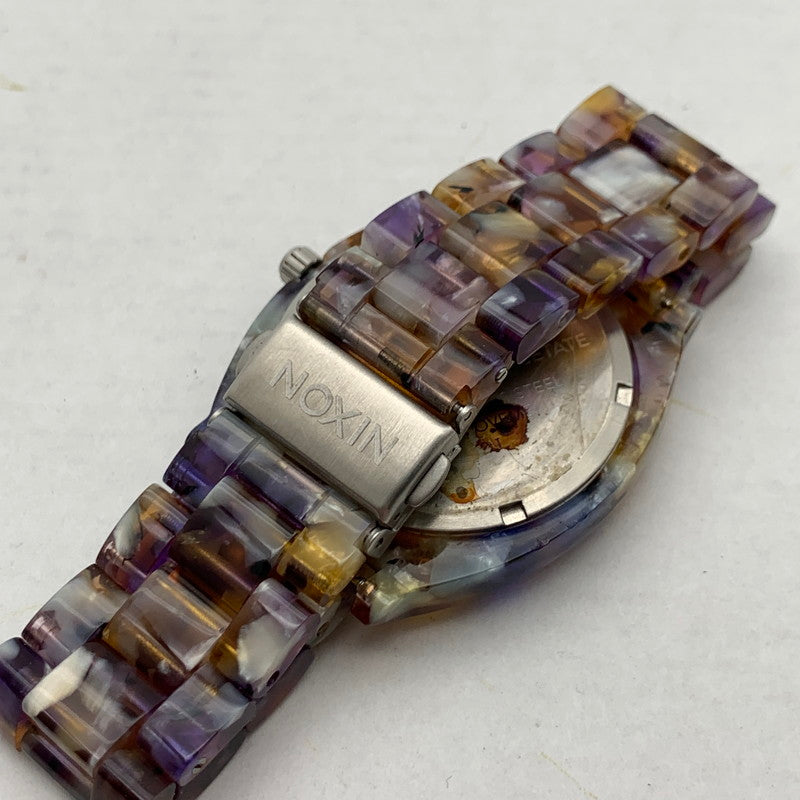 【中古品】【メンズ】 NIXON ニクソン クォーツ腕時計 A327-1116 タイムテラーアセテートウォーターカラー 198-260627-gm-32-fuz カラー：マルチカラー 万代Net店