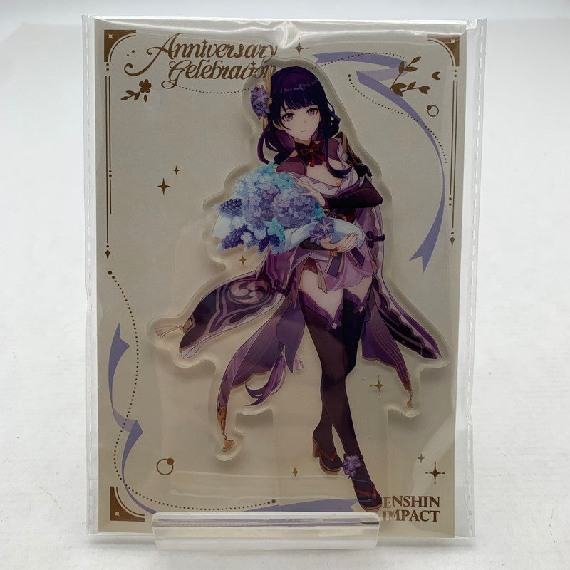 【中古美品】 原神 5周年記念アクリルスタンド 雷電将軍 アクスタ 052-260723-io-05-fuzh 万代Net店