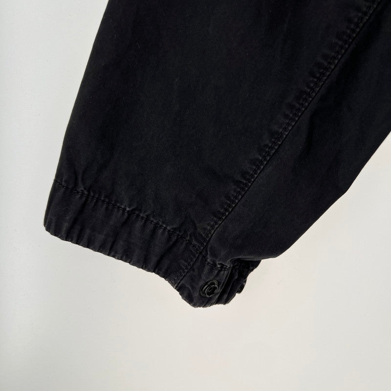 【中古品】【メンズ】 STONE ISLAND ストーンアイランド 7615114WN OLD TREATMENT COTTON JACKET コットンジャケット 141-260702-ny-20-fuzh サイズ：L カラー：ブラック 万代Net店