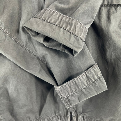 【中古品】【メンズ】 STONE ISLAND ストーンアイランド 7615114WN OLD TREATMENT COTTON JACKET コットンジャケット 141-260702-ny-20-fuzh サイズ：L カラー：ブラック 万代Net店
