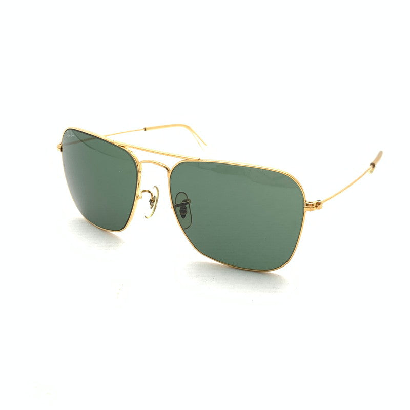 【中古品】【メンズ】 RAYBAN B＆L製 CARAVAN レイバン ボシュロム期 ヴィンテージ キャラバン サングラス メガネ アイウェア ブランド 203-260628-gm-24-fuz サイズ：58-16 カラー：ゴールド 万代Net店