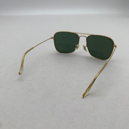 【中古品】【メンズ】 RAYBAN B＆L製 CARAVAN レイバン ボシュロム期 ヴィンテージ キャラバン サングラス メガネ アイウェア ブランド 203-260628-gm-24-fuz サイズ：58-16 カラー：ゴールド 万代Net店