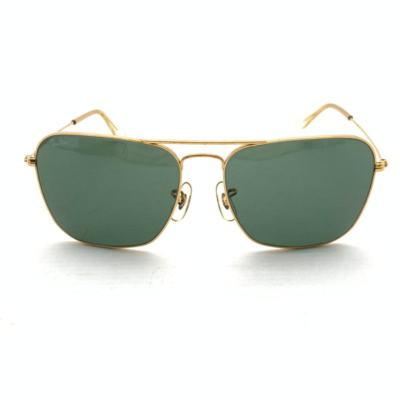 【中古品】【メンズ】 RAYBAN B＆L製 CARAVAN レイバン ボシュロム期 ヴィンテージ キャラバン サングラス メガネ アイウェア ブランド 203-260628-gm-24-fuz サイズ：58-16 カラー：ゴールド 万代Net店
