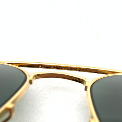 【中古品】【メンズ】 RAYBAN B＆L製 CARAVAN レイバン ボシュロム期 ヴィンテージ キャラバン サングラス メガネ アイウェア ブランド 203-260628-gm-24-fuz サイズ：58-16 カラー：ゴールド 万代Net店