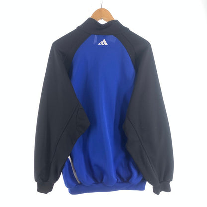 【中古品】【メンズ】 90s ADIDAS アディダス トラックジャケット 90年代 ヴィンテージ アウター ブルゾン ブランド 古着 145-260725-gm-15-fuzh サイズ：XO カラー：ブルー ブラック 万代Net店