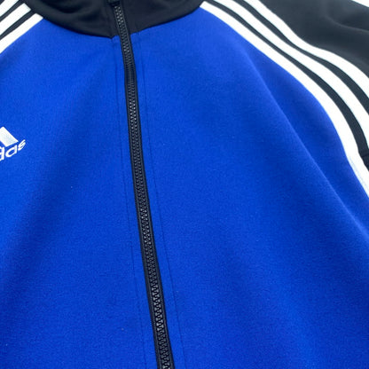 【中古品】【メンズ】 90s ADIDAS アディダス トラックジャケット 90年代 ヴィンテージ アウター ブルゾン ブランド 古着 145-260725-gm-15-fuzh サイズ：XO カラー：ブルー ブラック 万代Net店