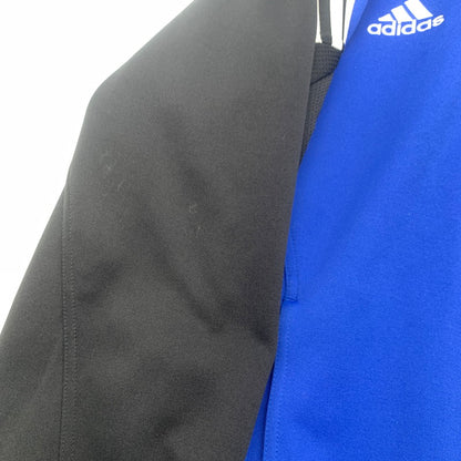 【中古品】【メンズ】 90s ADIDAS アディダス トラックジャケット 90年代 ヴィンテージ アウター ブルゾン ブランド 古着 145-260725-gm-15-fuzh サイズ：XO カラー：ブルー ブラック 万代Net店