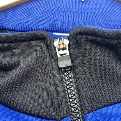 【中古品】【メンズ】 90s ADIDAS アディダス トラックジャケット 90年代 ヴィンテージ アウター ブルゾン ブランド 古着 145-260725-gm-15-fuzh サイズ：XO カラー：ブルー ブラック 万代Net店