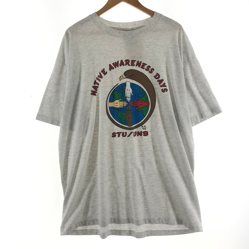【中古品】【メンズ】 BULLETIN SS TEE ブレティンライトグレー SIZE:XL 90年代 STU-UNB 145-260715-ky-08-fuzh 万代Net店