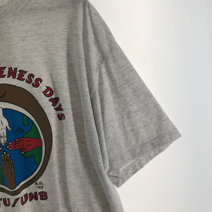 【中古品】【メンズ】 BULLETIN SS TEE ブレティンライトグレー SIZE:XL 90年代 STU-UNB 145-260715-ky-08-fuzh 万代Net店