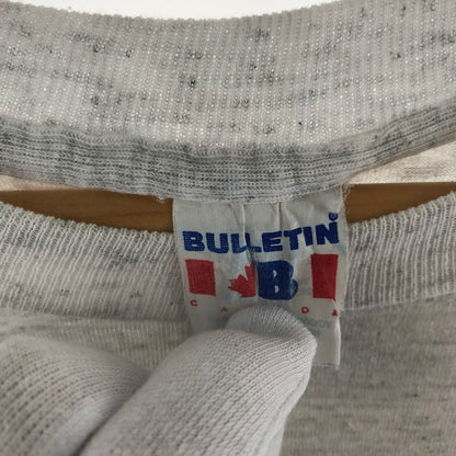 【中古品】【メンズ】 BULLETIN SS TEE ブレティンライトグレー SIZE:XL 90年代 STU-UNB 145-260715-ky-08-fuzh 万代Net店