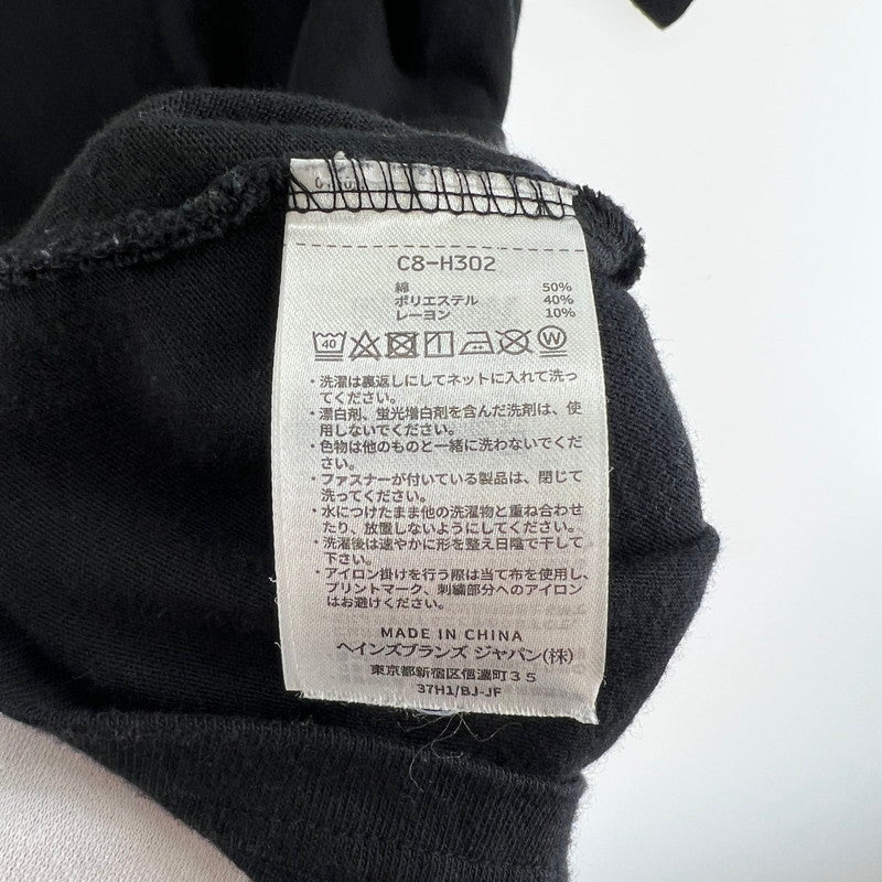 【中古品】【メンズ】 CHAMPION チャンピオン 半袖Tシャツ Tシャツ ブラック SIZE:XL ポケ付 NEWYORK ATHLETICS 148-260919-io-17-fuzh 万代Net店