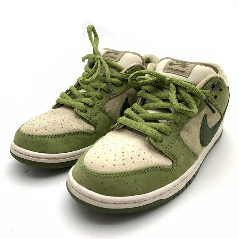 【中古品】【メンズ】 NIKE SB HF8022-300 堀米 雄斗×DUNK LOW "MATCHA" 堀米雄斗 (ホリゴメユウト) × ナイキ SB ダンク ロー "抹茶" スニーカー 160-260628-gm-22-fuz サイズ：28cm カラー：グリーン 万代Net店
