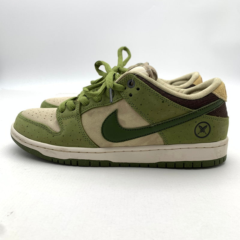 【中古品】【メンズ】 NIKE SB HF8022-300 堀米 雄斗×DUNK LOW "MATCHA" 堀米雄斗 (ホリゴメユウト) × ナイキ SB ダンク ロー "抹茶" スニーカー 160-260628-gm-22-fuz サイズ：28cm カラー：グリーン 万代Net店