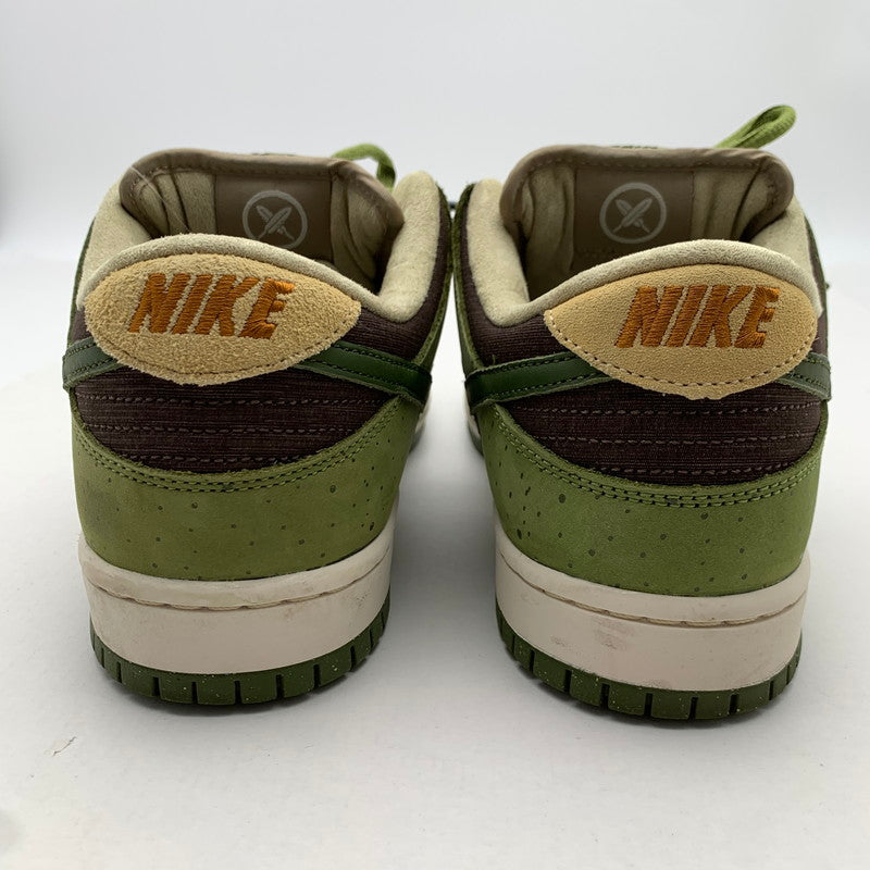 【中古品】【メンズ】 NIKE SB HF8022-300 堀米 雄斗×DUNK LOW "MATCHA" 堀米雄斗 (ホリゴメユウト) × ナイキ SB ダンク ロー "抹茶" スニーカー 160-260628-gm-22-fuz サイズ：28cm カラー：グリーン 万代Net店