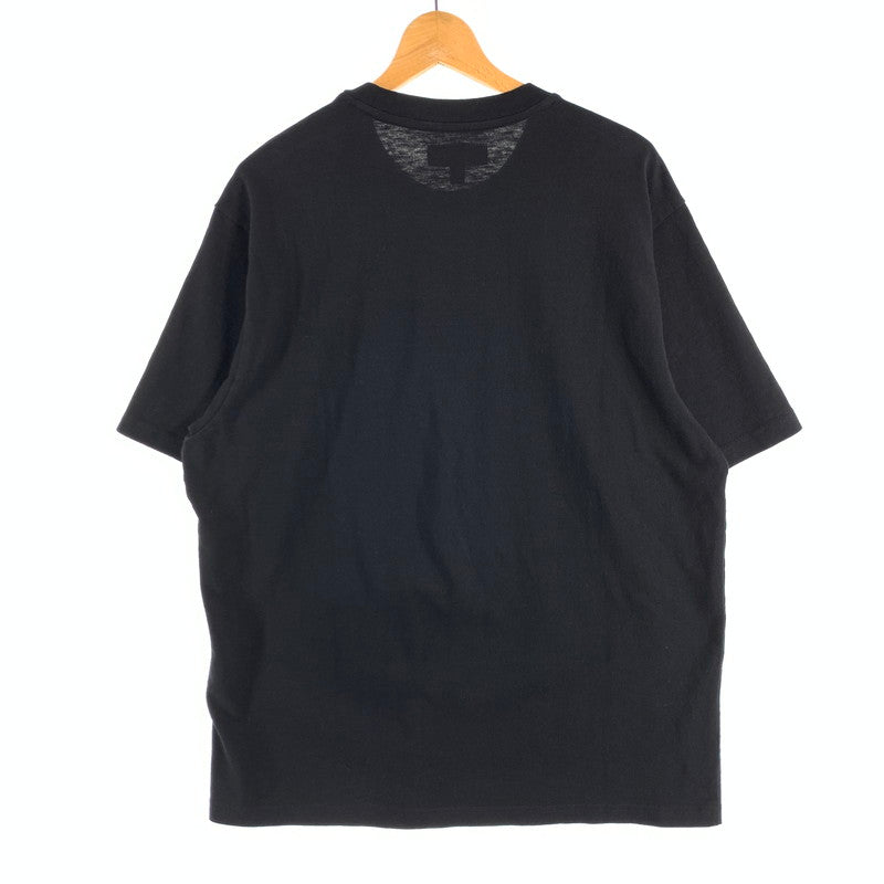 【中古品】【メンズ】 SUPREME 22SS CLASSIC LOGO POCKET TEE シュプリーム クラシックロゴ ポケット 半袖Tシャツ カットソー ブランド 古着 149-260628-gm-26-fuz サイズ：M カラー：ブラック 万代Net店