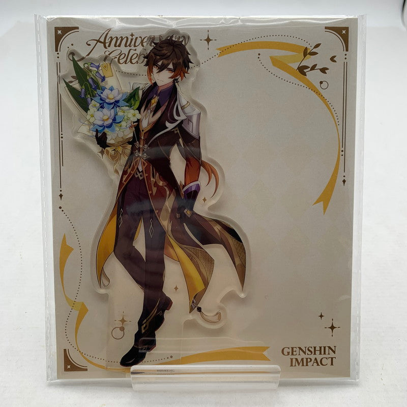 【中古美品】 原神 5周年記念アクリルスタンド 鐘離 アクスタ 052-260723-io-06-fuzh 万代Net店
