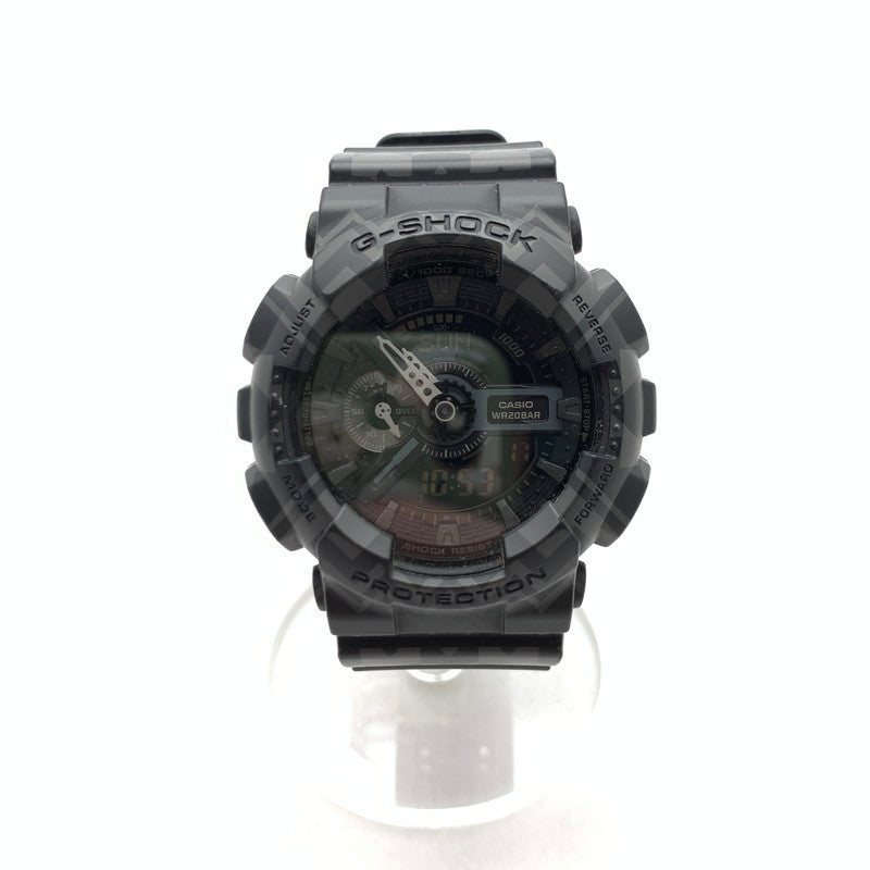 【中古品】【メンズ】 G-SHOCK GA-110TP-7AJF ジーショック トライバルパターンシリーズ アナログデジタル 腕時計 196-260628-gm-23-fuz カラー：ブラック 万代Net店