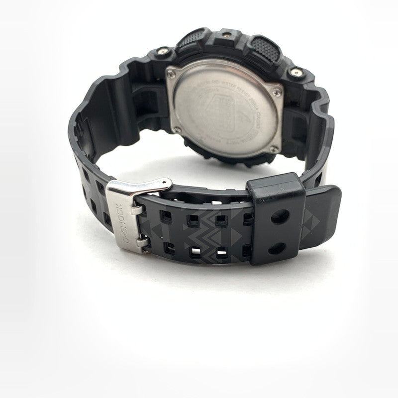 【中古品】【メンズ】 G-SHOCK GA-110TP-7AJF ジーショック トライバルパターンシリーズ アナログデジタル 腕時計 196-260628-gm-23-fuz カラー：ブラック 万代Net店