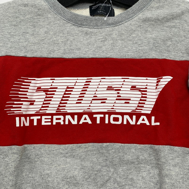 【中古品】【レディース】 STUSSY ステューシー スウェット グレー SIZE:S　※使用感有 170-260702-io-16-fuzh 万代Net店