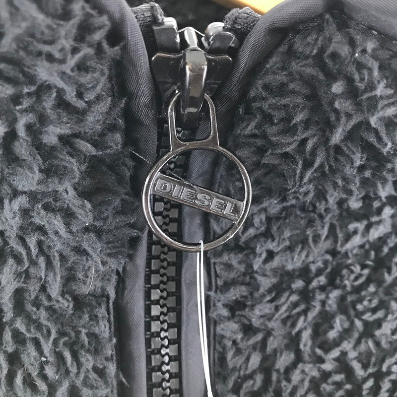 【中古品】【メンズ】 DIESEL ディーゼル CN000104 フリースジャケット BLACK SIZE:M ※目潰れ.使用感有 141-260701-io-07-fuzh 万代Net店