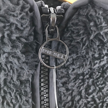 【中古品】【メンズ】 DIESEL ディーゼル CN000104 フリースジャケット BLACK SIZE:M ※目潰れ.使用感有 141-260701-io-07-fuzh 万代Net店