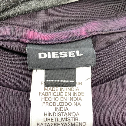 【中古品】【メンズ】 DIESEL ディーゼル 半袖Tシャツ BLACK.PINK.タイダイ SIZE:M IN000104 ※一部白い糸混入 141-260818-io-02-fuzh 万代Net店