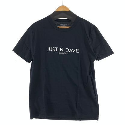 【中古品】【メンズ】 JUSTIN DAVIS VARIOUS ジャスティン デイビス ヴァリアス 半袖Tシャツ カラーブラック SIZE:L 141-260630-ky-80-fuzh 万代Net店