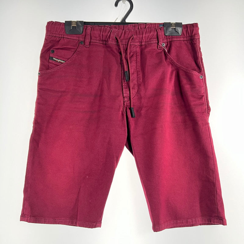 【中古品】【メンズ】 DIESEL ディーゼル ショートパンツ D-KROOSHORT-NE ディー・クルー 152-260702-ny-06-fuzh サイズ：32 カラー：レッド 万代Net店