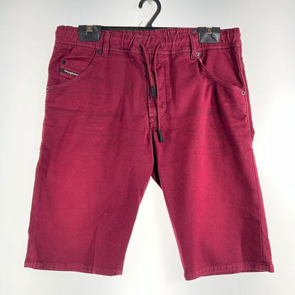 【中古品】【メンズ】 DIESEL ディーゼル ショートパンツ D-KROOSHORT-NE ディー・クルー 152-260702-ny-06-fuzh サイズ：32 カラー：レッド 万代Net店