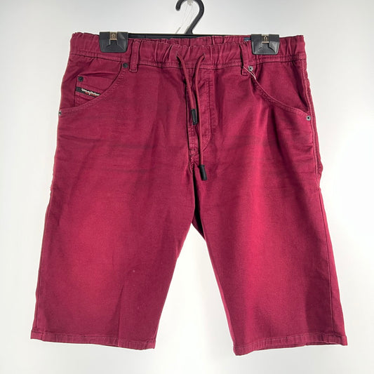 【中古品】【メンズ】 DIESEL ディーゼル ショートパンツ D-KROOSHORT-NE ディー・クルー 152-260702-ny-06-fuzh サイズ：32 カラー：レッド 万代Net店