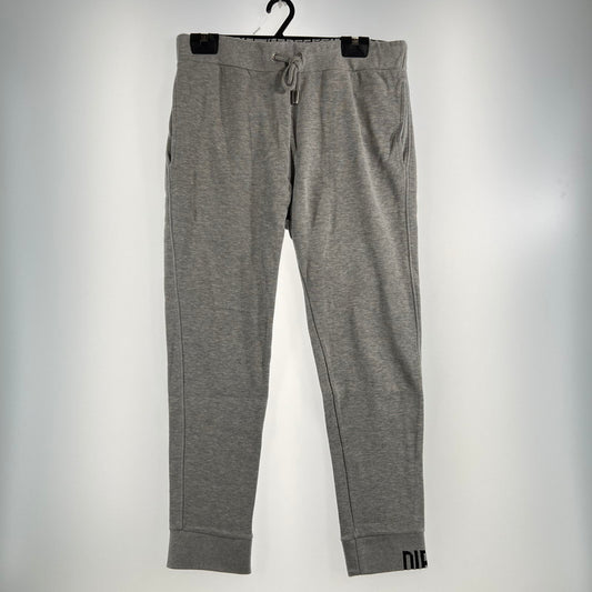 【中古品】【メンズ】 DIESEL ディーゼル スウェットパンツ ロゴデザイン 152-260702-ny-04-fuzh サイズ：XL カラー：グレー 万代Net店