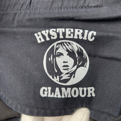 【中古品】【メンズ】 HYSTERIC GLAMOUR ヒステリックグラマー KPR加工スリムシルエット スキニーパンツ ダメージ加工 151-260702-ny-03-fuzh サイズ：34 カラー：ブラック 万代Net店