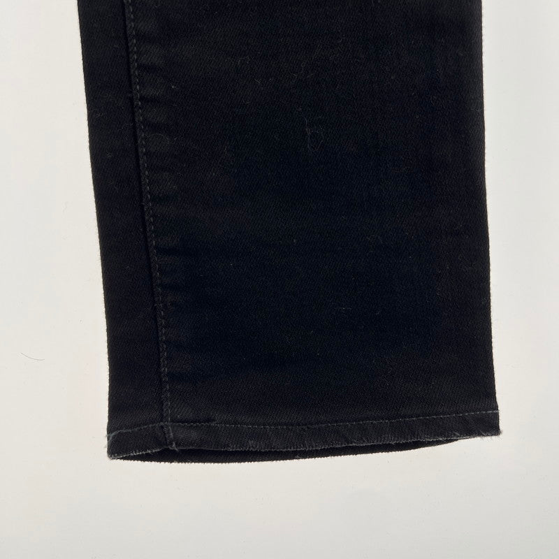 【中古品】【メンズ】 HYSTERIC GLAMOUR ヒステリックグラマー KPR加工スリムシルエット スキニーパンツ ダメージ加工 151-260702-ny-03-fuzh サイズ：34 カラー：ブラック 万代Net店