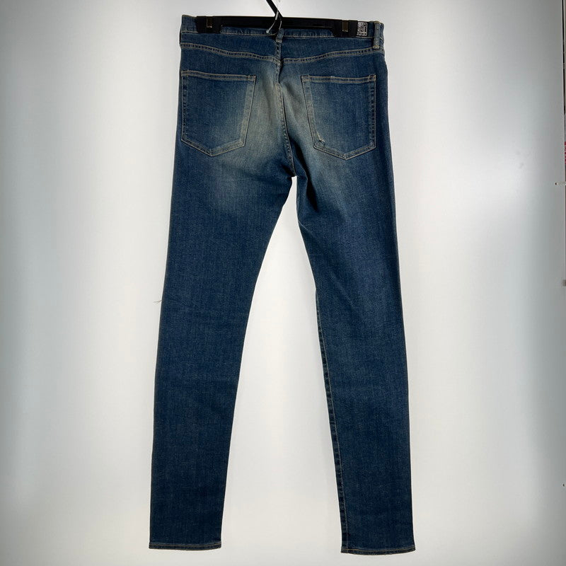 【中古品】【メンズ】 HYSTERIC GLAMOUR ヒステリックグラマー KPR加工デニムリメイクスリムシルエット 151-260702-ny-07-fuzh サイズ：34 カラー：インディゴ 万代Net店