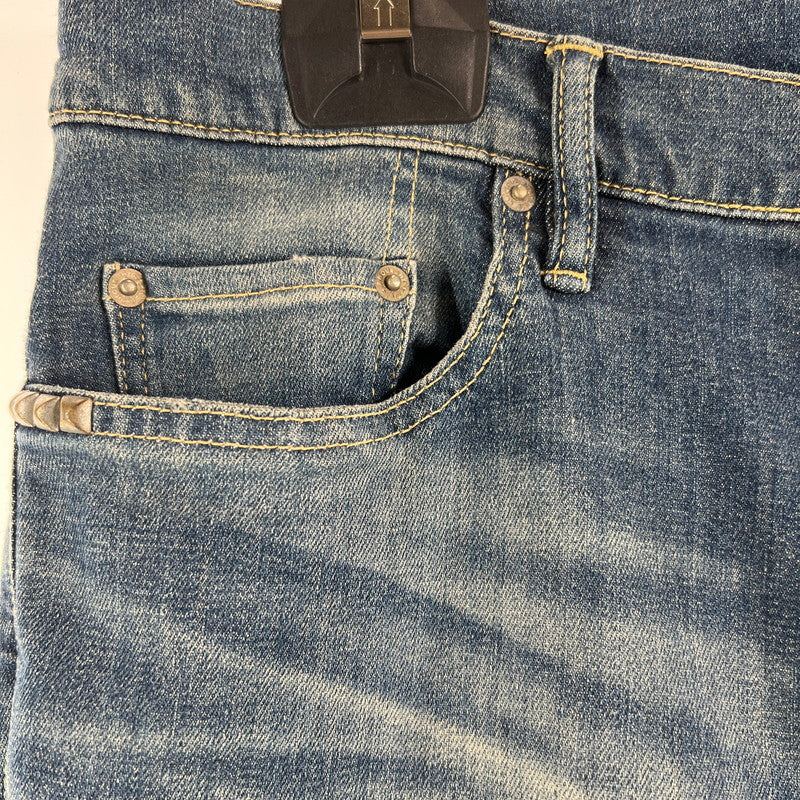 【中古品】【メンズ】 HYSTERIC GLAMOUR ヒステリックグラマー KPR加工デニムリメイクスリムシルエット 151-260702-ny-07-fuzh サイズ：34 カラー：インディゴ 万代Net店
