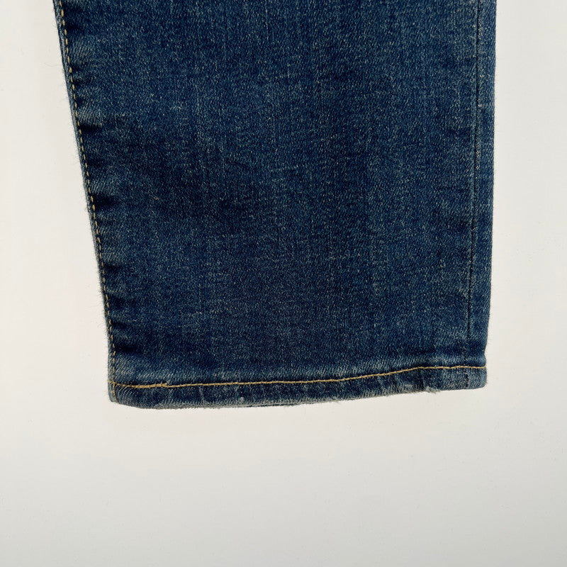 【中古品】【メンズ】 HYSTERIC GLAMOUR ヒステリックグラマー KPR加工デニムリメイクスリムシルエット 151-260702-ny-07-fuzh サイズ：34 カラー：インディゴ 万代Net店