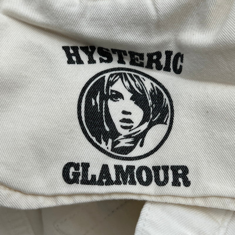 【中古品】【メンズ】 HYSTERIC GLAMOUR ヒステリックグラマー パッチワークリメイクスリムデニムパンツ 151-260702-ny-05-fuzh サイズ：34 カラー：ホワイト 万代Net店