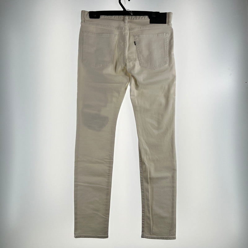 【中古品】【メンズ】 HYSTERIC GLAMOUR ヒステリックグラマー パッチワークリメイクスリムデニムパンツ 151-260702-ny-05-fuzh サイズ：34 カラー：ホワイト 万代Net店