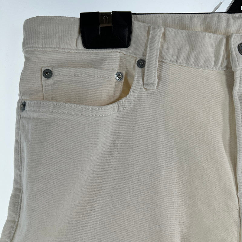 【中古品】【メンズ】 HYSTERIC GLAMOUR ヒステリックグラマー パッチワークリメイクスリムデニムパンツ 151-260702-ny-05-fuzh サイズ：34 カラー：ホワイト 万代Net店