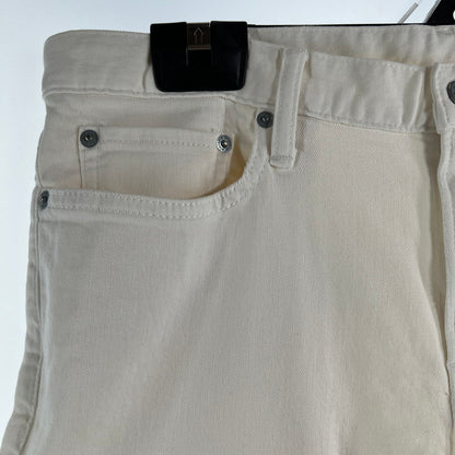 【中古品】【メンズ】 HYSTERIC GLAMOUR ヒステリックグラマー パッチワークリメイクスリムデニムパンツ 151-260702-ny-05-fuzh サイズ：34 カラー：ホワイト 万代Net店