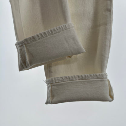 【中古品】【メンズ】 HYSTERIC GLAMOUR ヒステリックグラマー パッチワークリメイクスリムデニムパンツ 151-260702-ny-05-fuzh サイズ：34 カラー：ホワイト 万代Net店