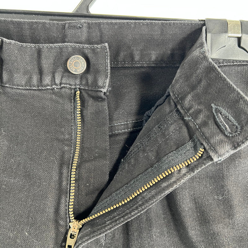 【中古品】【メンズ】 HYSTERIC GLAMOUR ヒステリックグラマー ショートパンツ デニム スタッズ 151-260702-ny-02-fuzh サイズ：34 カラー：ブラック 万代Net店