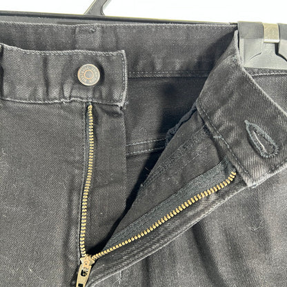 【中古品】【メンズ】 HYSTERIC GLAMOUR ヒステリックグラマー ショートパンツ デニム スタッズ 151-260702-ny-02-fuzh サイズ：34 カラー：ブラック 万代Net店