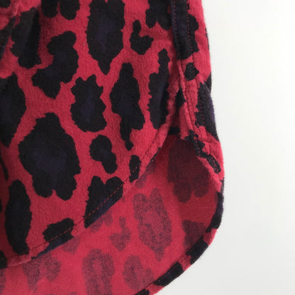 【中古品】【メンズ】 HYSTERIC GLAMOUR ヒステリックグラマー レオパードレギュラーカラー長袖シャツ RED SIZE:M 140-260701-io-15-fuzh 万代Net店