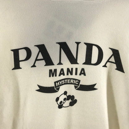 【中古品】【メンズ】 HYSTERIC GLAMOUR ヒステリックグラマー PANDA MANIA PARKA パンダ マニア パーカー WHITE SIZE:L ※汚れ有 140-260701-io-11-fuzh 万代Net店